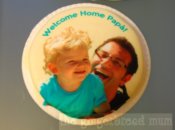 Baker Days letterbox cake