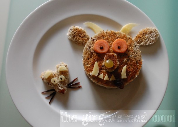 cute lunches: The Gruffalo