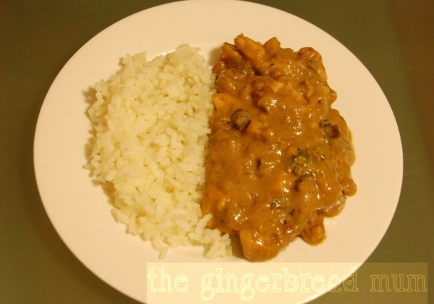 quick and easy chicken and vegetable satay