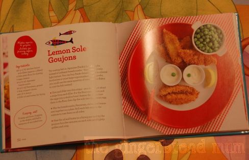 Annabel Karmel's lemon sole goujons