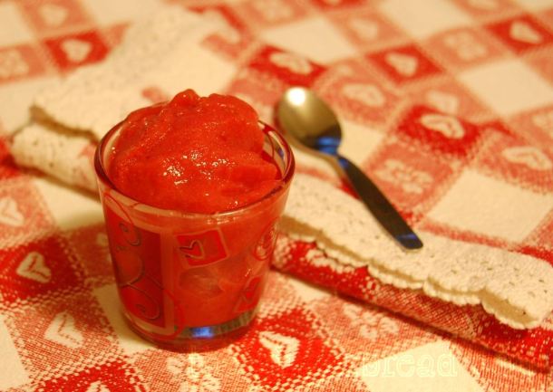 sugar-free strawberry ice cream