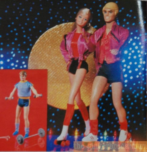 Vintage Mattel toy catalogue - roller skating Ken and Barbie