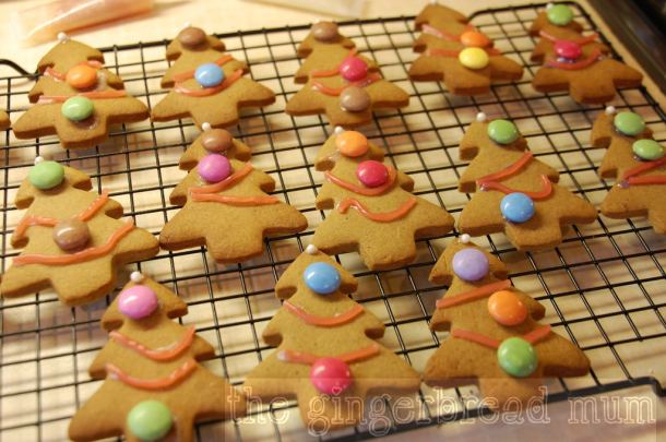 Gingerbread Christmas trees