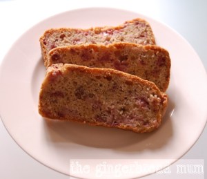 strawberry loaf
