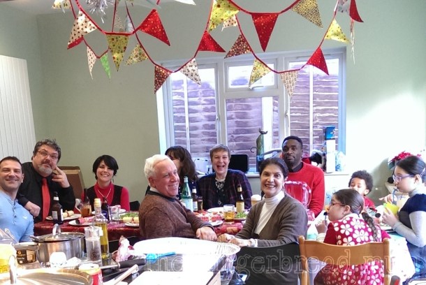 Surrounded by unpacked boxes, Christmas 2014 spent with friends and family couldn't have been more perfect